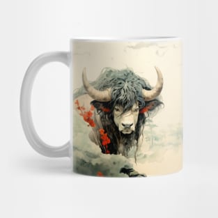 Chinese Mythology: The White Bull of Kunlun Mug